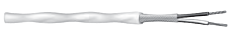 Carol&reg; C2680A Braid Shield Multiconductor Cable - 22 AWG 4 Conductor - PVC Jacket - 300V