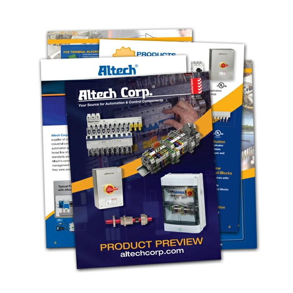 Cover of Altech's Product Preview catalog