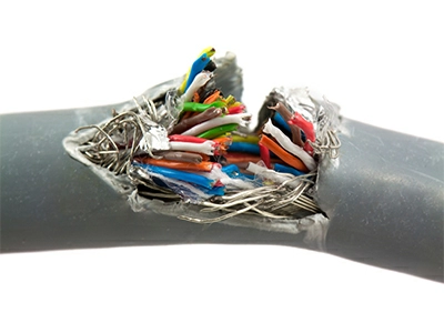 Cable Broke Due to Abrasion